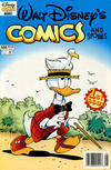 Cover for Walt Disney's Comics and Stories (Gladstone, 1993 series) #586 [Newsstand]