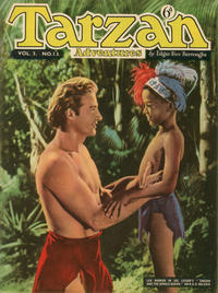 Cover Thumbnail for Tarzan Adventures (Westworld Publications, 1953 series) #v3#13