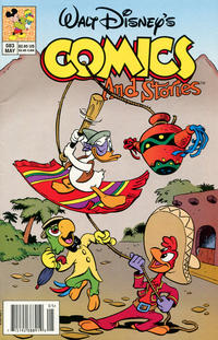 Cover for Walt Disney's Comics and Stories (Disney, 1990 series) #583 [Newsstand]