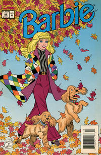 Cover for Barbie (Marvel, 1991 series) #48 [Newsstand]