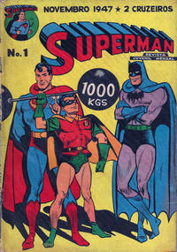 Cover Thumbnail for Superman (1ª Série) (Editora Brasil-América [EBAL], 1947 series) #1