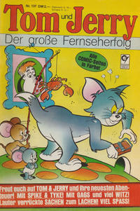 Cover Thumbnail for Tom & Jerry (Condor, 1976 series) #137