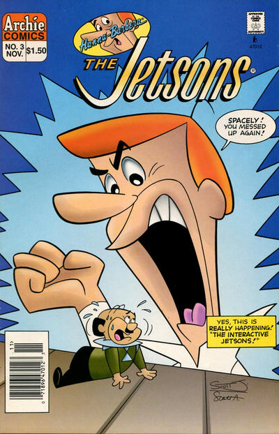 Cover for The Jetsons (Archie, 1995 series) #3 [Newsstand]