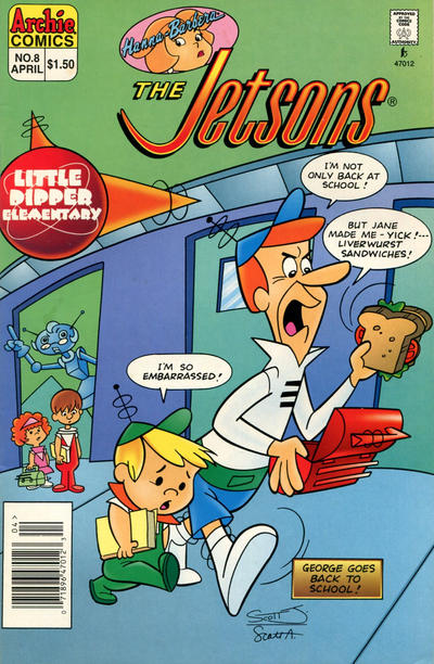 Cover for The Jetsons (Archie, 1995 series) #8 [Newsstand]