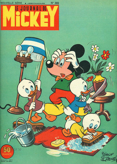 Cover for Le Journal de Mickey (Hachette, 1952 series) #369