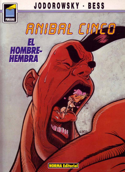 Cover for Pandora (NORMA Editorial, 1989 series) #35 - Aníbal Cinco. El hombre-hembra