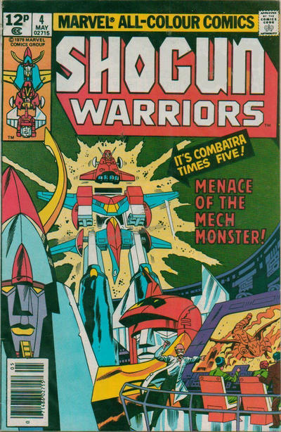 Cover for Shogun Warriors (Marvel, 1979 series) #4 [British]