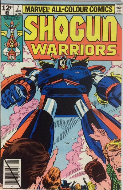 Cover for Shogun Warriors (Marvel, 1979 series) #7 [British]