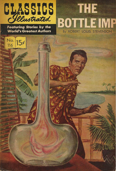Cover for Classics Illustrated (Gilberton, 1947 series) #116 - The Bottle Imp [HRN 167]