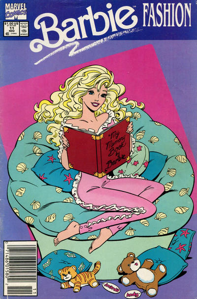 Cover for Barbie Fashion (Marvel, 1991 series) #11 [Newsstand]