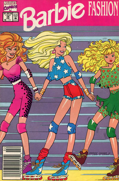 Cover for Barbie Fashion (Marvel, 1991 series) #14 [Newsstand]