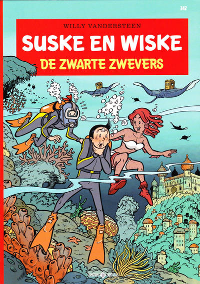 Cover for Suske en Wiske (Standaard Uitgeverij, 1967 series) #342 - De zwarte zwevers