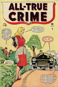 Cover Thumbnail for All True Crime Cases Comics (Bell Features, 1948 series) #31