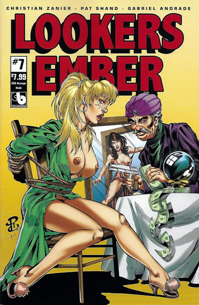 Cover for Lookers: Ember (Avatar Press, 2017 series) #7 [GGA Homage Nude Cover - Renato Camilo]