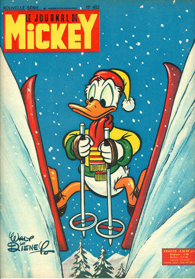 Cover for Le Journal de Mickey (Hachette, 1952 series) #403