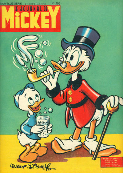 Cover for Le Journal de Mickey (Hachette, 1952 series) #406