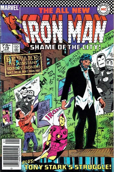 Cover for Iron Man (Marvel, 1968 series) #178 [Canadian]