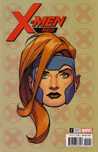 Cover for X-Men: Red (Marvel, 2018 series) #1 [Travis Charest 'Legacy Headshot']