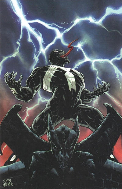 Cover for Venom (Marvel, 2018 series) #1 (166) [Variant Edition - Ryan Stegman Virgin Cover]