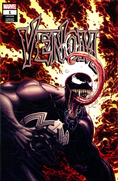 Cover for Venom (Marvel, 2018 series) #1 (166) [Variant Edition - Joyce Chin Cover]