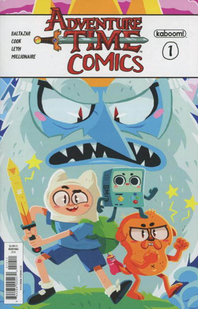 Cover for Adventure Time Comics (Boom! Studios, 2016 series) #1 [Regular Cover - Erin Hunting]