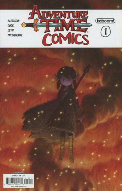 Cover for Adventure Time Comics (Boom! Studios, 2016 series) #1 [Subscription Cover - Derek Kirk Kim]