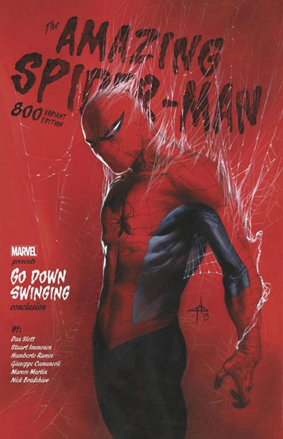Cover for Amazing Spider-Man (Marvel, 2015 series) #800 [Variant Edition - Gabriele Dell'Otto Cover]