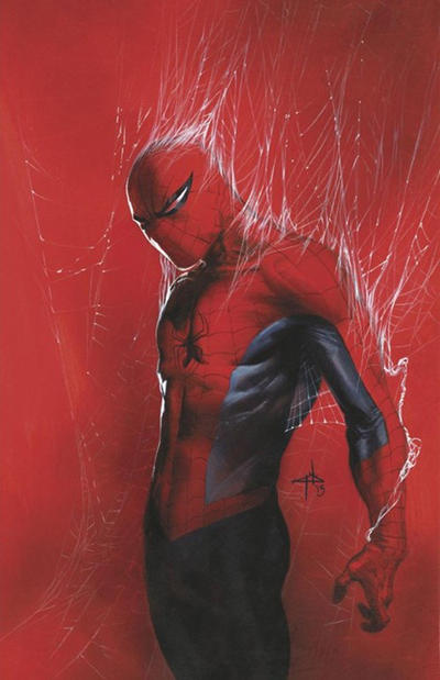 Cover for Amazing Spider-Man (Marvel, 2015 series) #800 [Variant Edition - Gabriele Dell'Otto Virgin Cover]