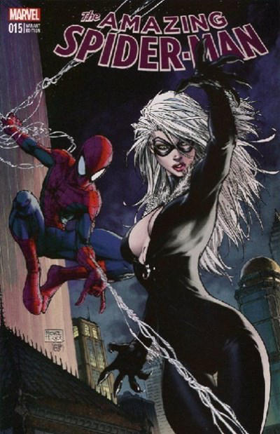Cover for Amazing Spider-Man (Marvel, 2015 series) #15 [Variant Edition - Aspen Comics Exclusive - Michael Turner Cover]