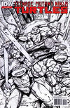 Cover Thumbnail for Teenage Mutant Ninja Turtles (2011 series) #2 [Second Printing Variant - Kevin Eastman Black and White with Red Logo]