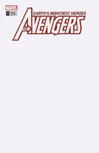 Cover Thumbnail for Avengers (Marvel, 2018 series) #1 [Blank Cover]