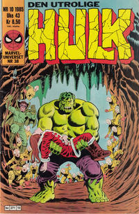 Cover Thumbnail for Hulk (Semic, 1984 series) #10/1985