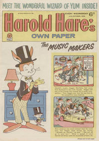 Cover Thumbnail for Harold Hare's Own Paper (IPC, 1959 series) #27 October 1962