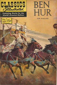 Cover for Classics Illustrated (Gilberton, 1947 series) #147 - Ben Hur [HRN 167]