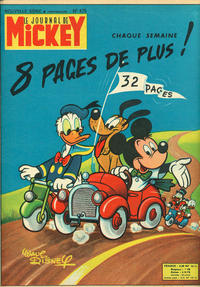 Cover Thumbnail for Le Journal de Mickey (Hachette, 1952 series) #475