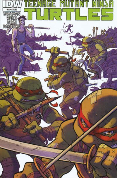 Cover for Teenage Mutant Ninja Turtles (IDW, 2011 series) #14 [Cover RI - Ramón Pérez]
