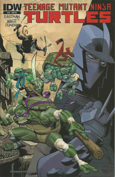 Cover for Teenage Mutant Ninja Turtles (IDW, 2011 series) #12 [Cover RI - Ryan Ottley]