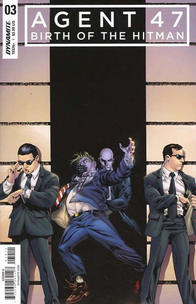 Cover for Agent 47: Birth of the Hitman (Dynamite Entertainment, 2017 series) #3