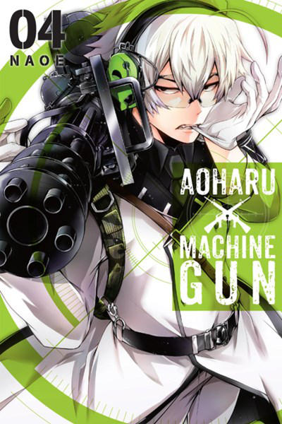 Cover for Aoharu X Machinegun (Yen Press, 2016 series) #4