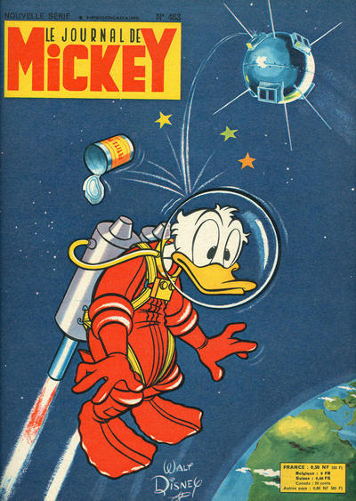 Cover for Le Journal de Mickey (Hachette, 1952 series) #463
