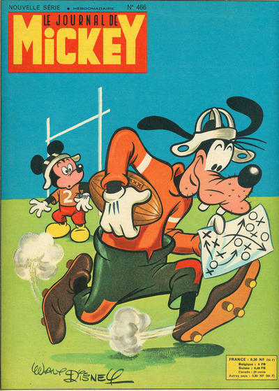 Cover for Le Journal de Mickey (Hachette, 1952 series) #466