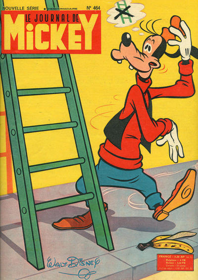 Cover for Le Journal de Mickey (Hachette, 1952 series) #464