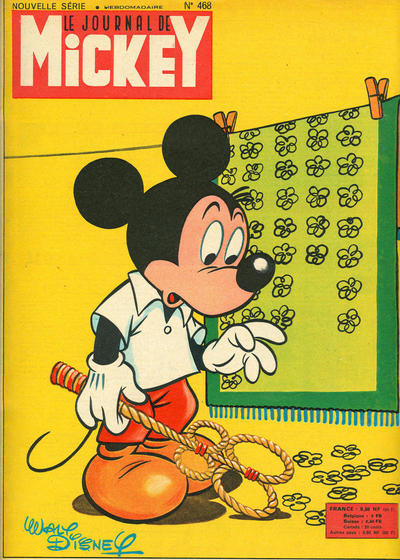 Cover for Le Journal de Mickey (Hachette, 1952 series) #468