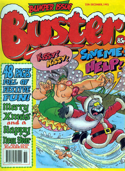 Cover for Buster (IPC, 1960 series) #25 December 1993 [1720]