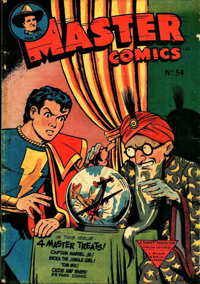 Cover for Master Comics (L. Miller & Son, 1950 series) #54