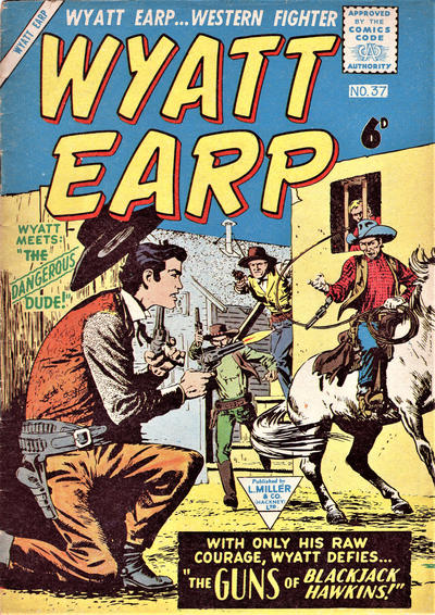 Cover for Wyatt Earp (L. Miller & Son, 1957 series) #37