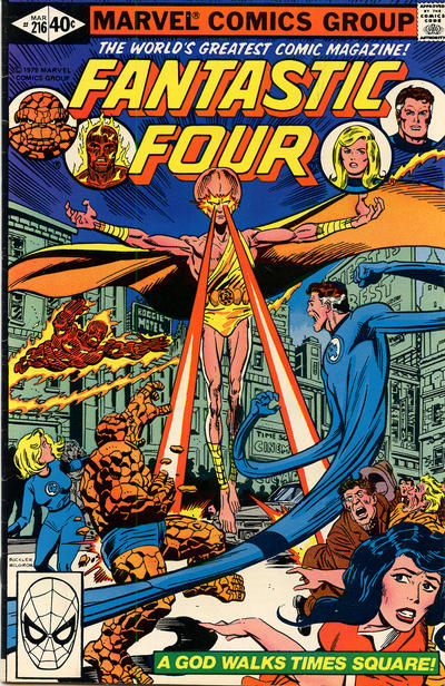 Cover for Fantastic Four (Marvel, 1961 series) #216 [Direct]