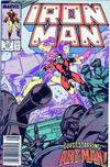 Cover for Iron Man (Marvel, 1968 series) #233 [Newsstand]