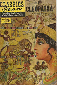 Cover for Classics Illustrated (Gilberton, 1947 series) #161 - Cleopatra [HRN 167]