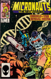 Cover Thumbnail for Micronauts (Marvel, 1984 series) #5 [Direct]